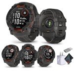 Garmin Instinct 3 Solar GPS Smartwatch - Charcoal