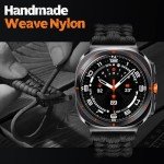 Rugged Paracord Band for Galaxy Watch Ultra