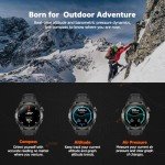 Wesocfit Military Smartwatch with GPS and Health Monitoring