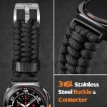 Rugged Paracord Band for Galaxy Watch Ultra