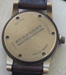 Men's Burberry Military Dial Swiss Quartz Watch