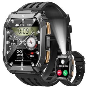 Men's Smart Watch with 30-Day Battery Life