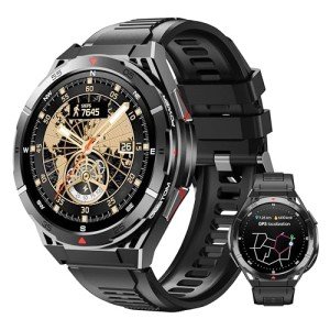 OUKITEL GPS Smart Watch for Men with AMOLED Display