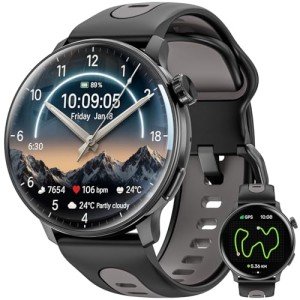 Mingdaln Smart Watch with GPS and AMOLED Display