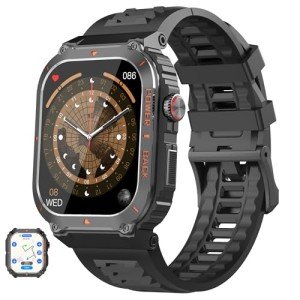 Nihemin GPS Smartwatch in Black
