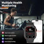 Nihemin GPS Smartwatch in Black