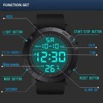 Waterproof Tactical LED Digital Sports Watch for Men