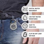 Dakota Digital Clip Fob Watch with Alarm & Timer