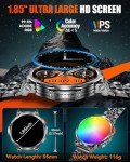 Men's Military Smart Watch with Big Screen