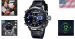 Men's Waterproof Digital Military Sports Watch