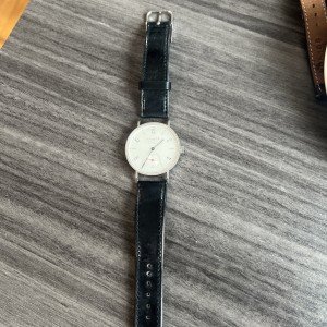 Nomos Glashütte Black Shell Cordovan Strap 18MM