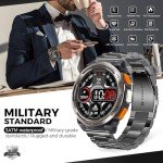 EIGIIS KE5 Tactical Smart Watch for Men