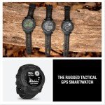 Garmin Instinct 3 Tactical GPS Smartwatch Bundle