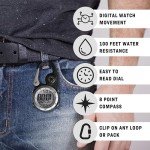 Dakota Digital Backpacker Tactical Clip Watch