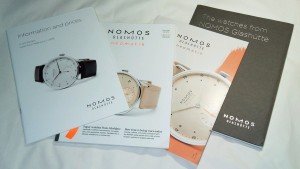 NOMOS Glashütte Luxury Watch Catalogs for All