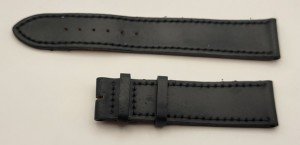 Nomos Glashutte Black Shell Cordovan Watch Strap 20/18 mm