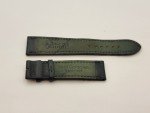 Nomos Glashutte Black Shell Cordovan Watch Strap 20/18 mm