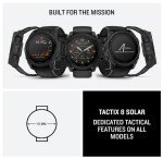 Garmin Tactix 8 Solar Tactical GPS Smartwatch Bundle