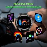 Military Smart Watch for Men with Voice Assistant
