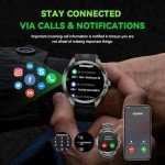 Military Smart Watch for Men with Voice Assistant