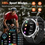 Men's Military Smart Watch with Fitness Tracker