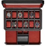 ROTHWELL Luxury 12-Slot Watch Box with Drawer
