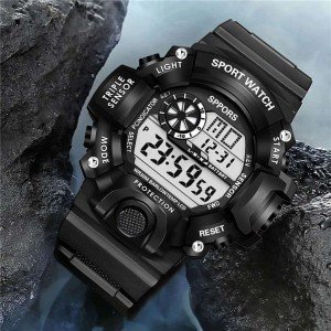 Men's Waterproof Digital Tactical Sports Watch