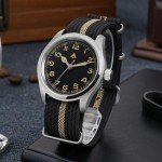 TACTICAL FROG ML08 Military Watch - 38mm Black Yellow