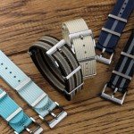 Navy Bond 20mm Ridge Military Nylon Watch Strap