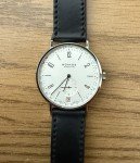 NOMOS Glashütte Tangente 2Date 37.5mm Watch