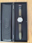 NOMOS Glashütte Tangente 2Date 37.5mm Watch