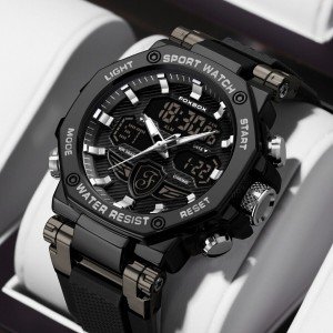 Men's Waterproof Digital Military Sports Watch