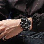 Men's Waterproof Digital Military Sports Watch