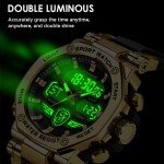Men's Waterproof Digital Military Sports Watch