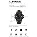 Men's Waterproof Digital Military Sports Watch