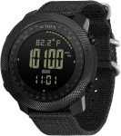 Tough Men's Digital Tactical Watch with Altimeter