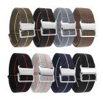 22mm Marine Nationale Paratrooper Elastic Watch Strap