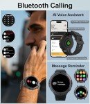 Men's Tactical Smartwatch with Call and Fitness Features