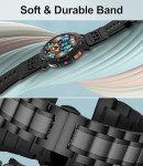 Men's Tactical Smartwatch with Call and Fitness Features