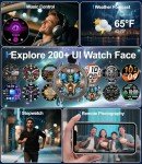 Men's Tactical Smartwatch with Call and Fitness Features