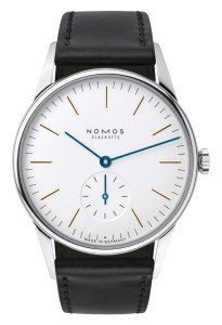 NOMOS Glashutte Orion White Dial Unisex Watch