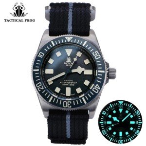 Titanium 200M Waterproof Men's Dive Watch