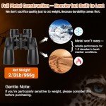 High-Powered 10-30x50 Zoom Binoculars for Adults