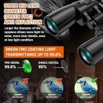 High-Powered 10-30x50 Zoom Binoculars for Adults