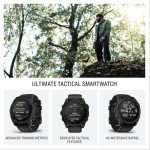 Garmin tactix® 8 51mm, Solar Charged Display, Premium Tactical GPS Smartwatch, Includes Applied Ballistics Ultralight™ Solver