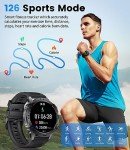 Men’s Military Smart Watch with Fitness Tracker