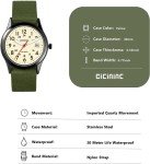 Rugged Expedition Scout Military Wrist Watch 38mm