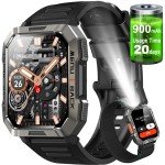 Rugged Military Smart Watch for Men