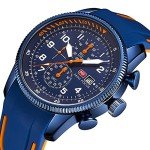 Men's Waterproof Military Sport Chronograph Watch