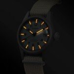 BODERRY Men's 38mm Titanium Military Watch